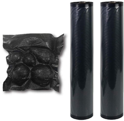Zusammengesetzter verpackender schwarze Vakuumdichtungs-Rollensperren-Boilable Nahrungsmittelspeicher Rolls