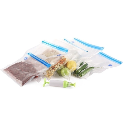 Sous Vide sackt freien wiederverwendbaren Eichmeister BPA Vakuum ein, denreißverschluß für Nahrungsmittelspeicher einsackt