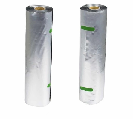 Metallische Aluminiumfolie stehen oben Beutel-Plastik-Gefrierbeutel Rolls