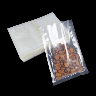 Glänzende FDA-LDPE-Kammer, glatte Vakuumierbeutel, Dreifachdichtungskonstruktion