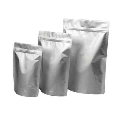 Matte Aluminiumfolie Verpackung Zip-Lock-Tasche Mylar-Aufbewahrung Lebensmittel Standbodenbeutel