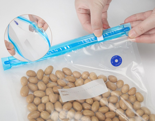 Wiederverwendbarer, gefriergeeigneter, BPA-freier Ziplock-Sous-Vide-Beutel, Lebensmittel-Vakuumierer