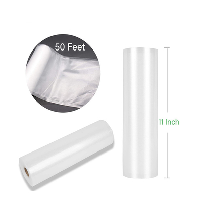 2er-Pack BPA-freie Nylon-Vakuumierbeutel mit Prägung für die Aufbewahrung von Lebensmitteln