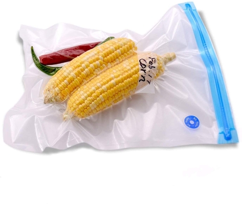 Tasche Vakuumröhre-Taschen-wiederverwendbare Siegel- Nahrungsmittel-Vakuum-Sous Vide mit Reißverschluss