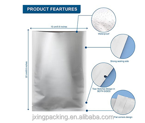 Feuchtigkeitsfeste Plastiktaschen Polypropylen-Plastik staubsaugen 3 Seite Siegeltasche
