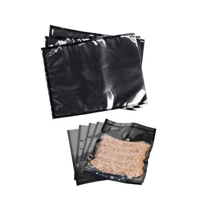 Schwarze Nylon-Vakuumierbeutel 5MIL für Sous-Vide-Verpackungen von Lebensmitteln im Gefrierschrank