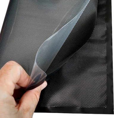 Heißsiegel-Zipbeutel-Nahrungsmittelplastikpolypropylen-Tasche Clear Blacks BPA freie