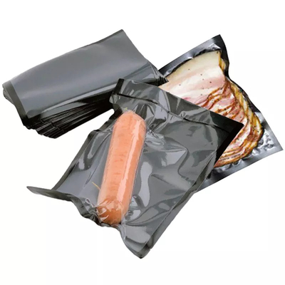 PET Nylon prägte Speichervakuumbeutel-vorgeschnittenes Schwarzes für Mikrowellen-Gefrierschrank