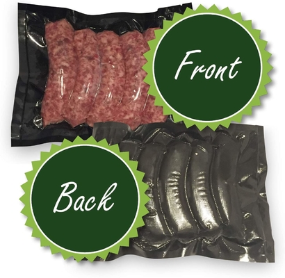 Polypropylen-Gefrierschrank-Speicher-schwarzer Eichmeister sackt QS-Plastikvakuumeichmeister-Tasche ein