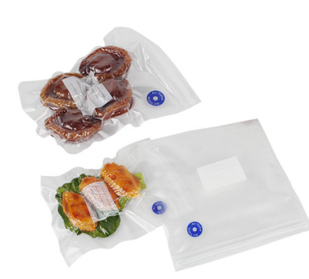 Wiederverwendbare wiederverschließbare Sous-Vide-Vakuumbeutel aus Kunststoff