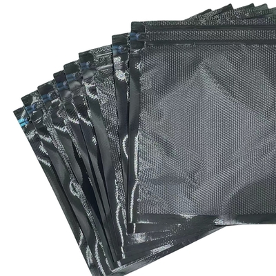 PA-Haushalts-sackt Plastikvakuumdichtungs-Reißverschluss wiederverwendbare Nahrungsmittelvakuumversiegelte Taschen ein
