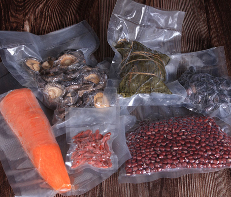 PE PA Heat Seal Food Bags Embossed Sealer Saver Rolls für Lebensmittel
