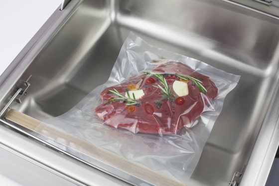 Nylon-Sous-Vide-Vakuumbeutel, Kunststoff-Lebensmittelbeutel, Vakuumierbeutel, Rollen