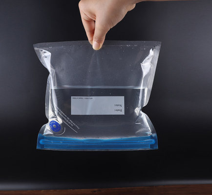 Wiederverwendbare Sous-Vide-Vakuumbeutel mit Reißverschluss zum Aufbewahren und Kochen von Lebensmitteln