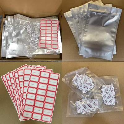 Benutzerdefinierte wiederverschließbare Stand Up Mylar-Beutel mit Reißverschluss und Sauerstoffabsorbern