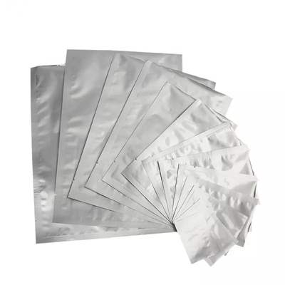 Geruchssichere Aluminiumfolie Taschen Silber Kundenspezifische Mylar-Taschen für Lebensmittel