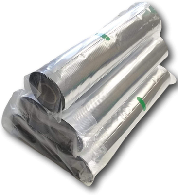 Premium Silver Extured Mylar Vakuumierbeutel Lebensmittelaufbewahrung Aluminiumfolienbeutel