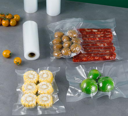 Stretchfolie, strukturierte Vakuum-Sparrollen, Food Saver-Plastiktüten