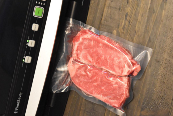 PE-geprägte Vakuumierer-Lebensmittelbeutel Vakuum-Lebensmittelbeutel für Fleisch