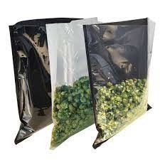 Schwarzer Vakuumbeutel prägeartige Dichtungs-Taschen-Rolle für Nahrung